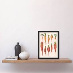 Artery8 Ernst Benary Mangold Wurzels Field Beet Varieties Framed Art Print in White - Size: A4 - thumbnail 2