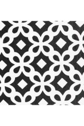 Black Pattern White Stone Non Slip Bath Mat - thumbnail 3