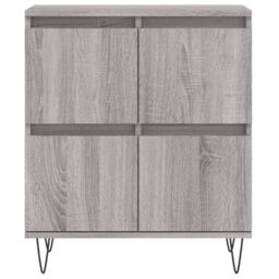 Berkfield Home Sideboard Grey Sonoma 60x35x70 cm Engineered Wood - Size: 60 x 35 x 70 cm - thumbnail 5