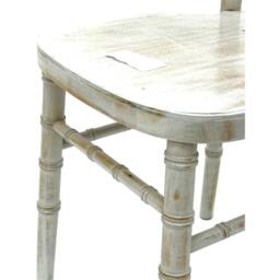 SPETLEK Limewash Chiavari wedding chairs with a removable Ivory Seat Pad in Cream - thumbnail 4