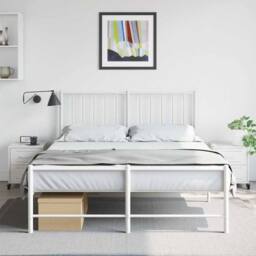 Berkfield Home Stylish Bedside Cabinets 2 pcs White 36x39x43.5 cm Steel - thumbnail 1