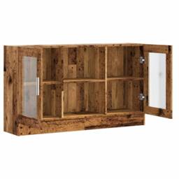 Berkfield Home Sideboard Old Wood 120x30.5x70 cm Engineered Wood in Brown - thumbnail 7