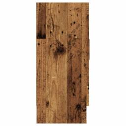 Berkfield Home Sideboard Old Wood 120x30.5x70 cm Engineered Wood in Brown - thumbnail 5