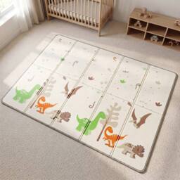 Liberty House Toys Toddler Play Mat - Dinosaur & Jungle - thumbnail 1