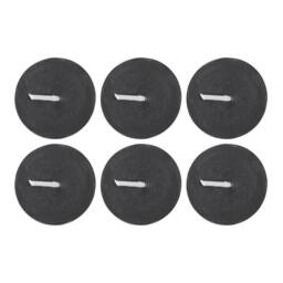 Something Different Dark Romance Candles (Pack of 6) in Silver - thumbnail 1