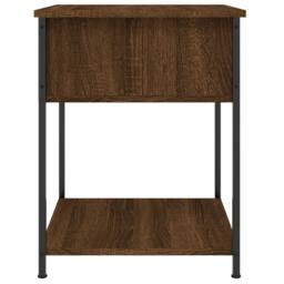 Berkfield Home Elegant Bedside Tables 2 pcs Brown Oak 44x45x58 cm Engineered Wood - Size: 44 x 45 x 58 cm - thumbnail 8