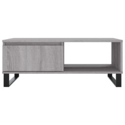 Berkfield Home Coffee Table Grey Sonoma 90x60x35 cm Engineered Wood - Size: 90 x 60 x 35 cm - thumbnail 5