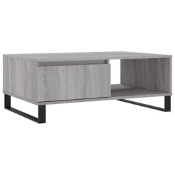 Berkfield Home Coffee Table Grey Sonoma 90x60x35 cm Engineered Wood - Size: 90 x 60 x 35 cm - thumbnail 2