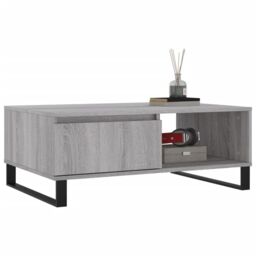 Berkfield Home Coffee Table Grey Sonoma 90x60x35 cm Engineered Wood - Size: 90 x 60 x 35 cm - thumbnail 3