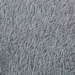 Berkfield Home Shaggy Rug High Pile NAVARRA Silver Grey 240x240 cm Polyester - Size: Medium - thumbnail 9