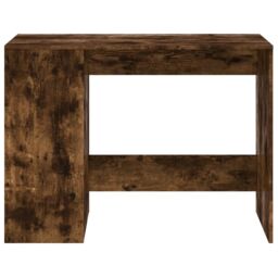 Berkfield Home Desk Smoked Oak 102x50x75 cm Engineered Wood in Brown - Size: 102 x 50 x 75 cm - thumbnail 4