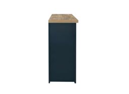 Birlea Console Table Blue & Oak Highgate 2 Drawer Farmhouse Shabby Chic - thumbnail 8