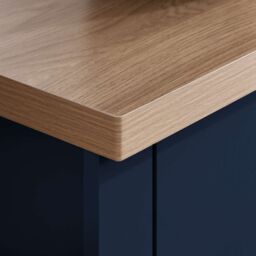 Birlea Console Table Blue & Oak Highgate 2 Drawer Farmhouse Shabby Chic - thumbnail 2