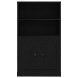 Berkfield Home Highboard Black Oak 60x35.5x103.5 cm Engineered Wood - thumbnail 7