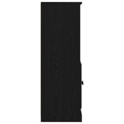 Berkfield Home Highboard Black Oak 60x35.5x103.5 cm Engineered Wood - thumbnail 8