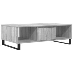 Berkfield Home Coffee Table Grey Sonoma 104x60x35 cm Engineered Wood - Size: 104 x 60 x 35 cm - thumbnail 1