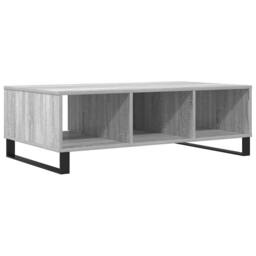 Berkfield Home Coffee Table Grey Sonoma 104x60x35 cm Engineered Wood - Size: 104 x 60 x 35 cm - thumbnail 7