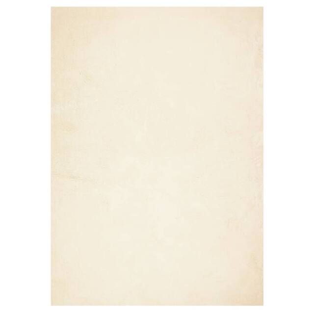 Berkfield Home Rug HUARTE Short Pile Soft & Washable Cream 240x340 cm - Size: Medium - image 1