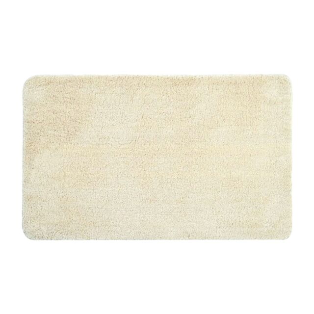 Allure Bath Fashions Luxury Microfibre Bath Mat Non-Slip in Cream - image 1