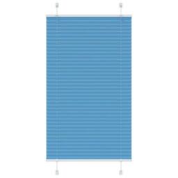 Berkfield Home Pleated Blind Blue 70x150 cm Fabric Width 69.4 cm Polyester - thumbnail 2