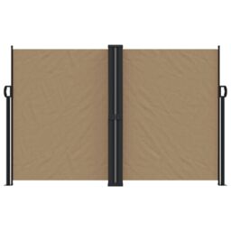 Berkfield Home Retractable Side Awning Taupe 160x1200 cm - thumbnail 3