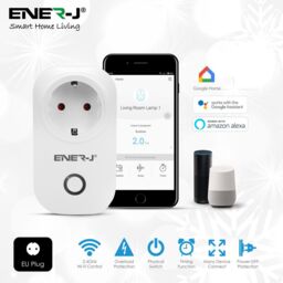 ENER-J WiFi Smart Plug EU Type with Energy Monitor (3pc pack) in White - thumbnail 3