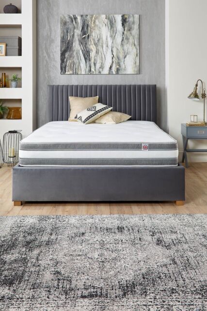 Aspire Duo Breathe Airflow Pocket+ Mattress in White - Size: Double - image 1