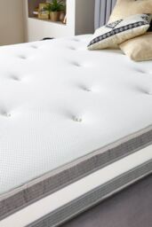 Aspire Duo Breathe Airflow Pocket+ Mattress in White - Size: Double - thumbnail 6