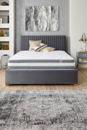 Aspire Duo Breathe Airflow Pocket+ Mattress in White - Size: Double