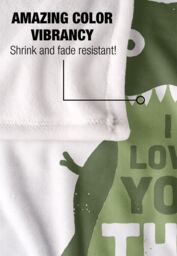 David Olenick Amourosaurus Silky Touch Super Soft Throw Blanket 152 X 127 cm in White - thumbnail 4