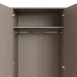 FWStyle Promo 2 Door Double Wardrobe Putty in Beige - thumbnail 3