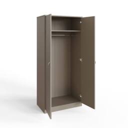 FWStyle Promo 2 Door Double Wardrobe Putty in Beige - thumbnail 2