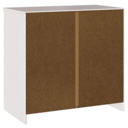"Berkfield Home Sideboard ""DRAMMEN"" White 79x43x75, 5 cm Solid Wood Pine" - thumbnail 6