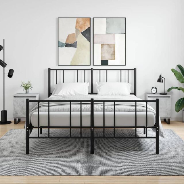 Berkfield Home Bedside Cabinets 2 pcs Concrete Grey 40x30x50 cm Engineered Wood - Size: 40 x 30 x 50 cm - image 1