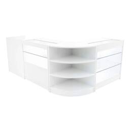 Monstershop Theia LED Shop Counter Set K900, C900, TB60 & LM60 - White - thumbnail 1
