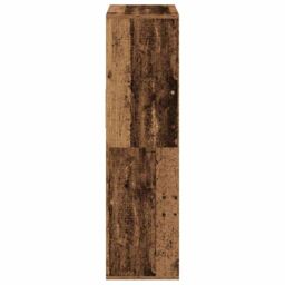 Berkfield Home Book Cabinet Old Wood 66x31x112 cm Engineered Wood - Size: 66 x 31 x 112 cm - thumbnail 5
