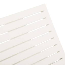 Berkfield Home Sun Lounger Plastic White - thumbnail 7