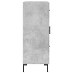 Berkfield Home Sideboard Concrete Grey 69.5x34x90 cm Engineered Wood - thumbnail 7