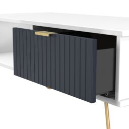 Ready Assembled 2 U Bexley 1 Drawer Coffee Table (Ready Assembled) in Dark Blue - thumbnail 5