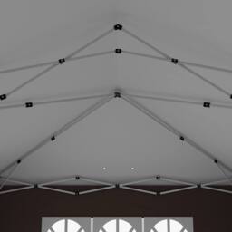 Matteo Brown 3x6m Pop Up Party Tent - Height Adjustable Gazebo with Sides - thumbnail 7