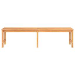 Berkfield Home Garden Bench 180 cm Solid Teak Wood in Brown - thumbnail 3
