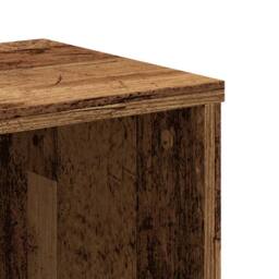 Berkfield Home Bookcase Old Wood 50x25x105 cm Engineered Wood in Brown - Size: 50 x 25 x 105 cm - thumbnail 7