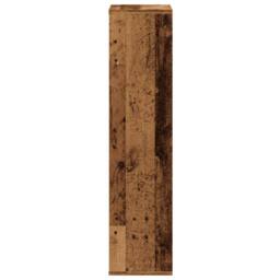 Berkfield Home Bookcase Old Wood 50x25x105 cm Engineered Wood in Brown - Size: 50 x 25 x 105 cm - thumbnail 5