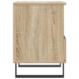 Berkfield Home Bedside Cabinets 2 pcs Sonoma Oak 40x35x50 cm Engineered Wood in Light Tan - Size: 40 x 35 x 50 cm - thumbnail 7