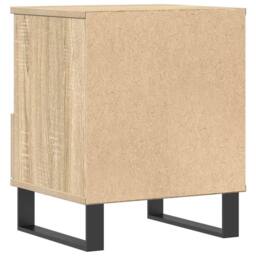 Berkfield Home Bedside Cabinets 2 pcs Sonoma Oak 40x35x50 cm Engineered Wood in Light Tan - Size: 40 x 35 x 50 cm - thumbnail 8