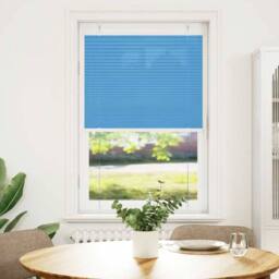 Berkfield Home Pleated Blind Blue 70x100 cm Fabric Width 69.4 cm Polyester