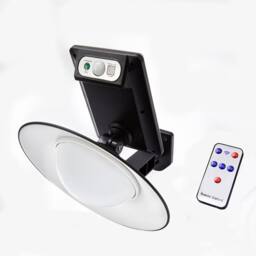 Victor Tools Solar Porch Light with Remote Control, Motion Sensor up to 5m in Black - thumbnail 2