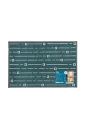 JVL Savio Machine Washable Doormat 40 x 60 cm Teal - Size: 40 cm x 60 cm - thumbnail 5