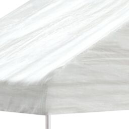 Berkfield Home Gazebo with Roof White 11.15x4.08x3.22 m Polyethylene - thumbnail 4