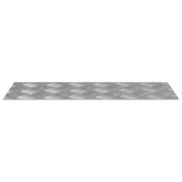 Berkfield Home Aluminium Checker Plates 2 pcs Non-Slip 50x20 cm in Silver - Size: Medium - thumbnail 4